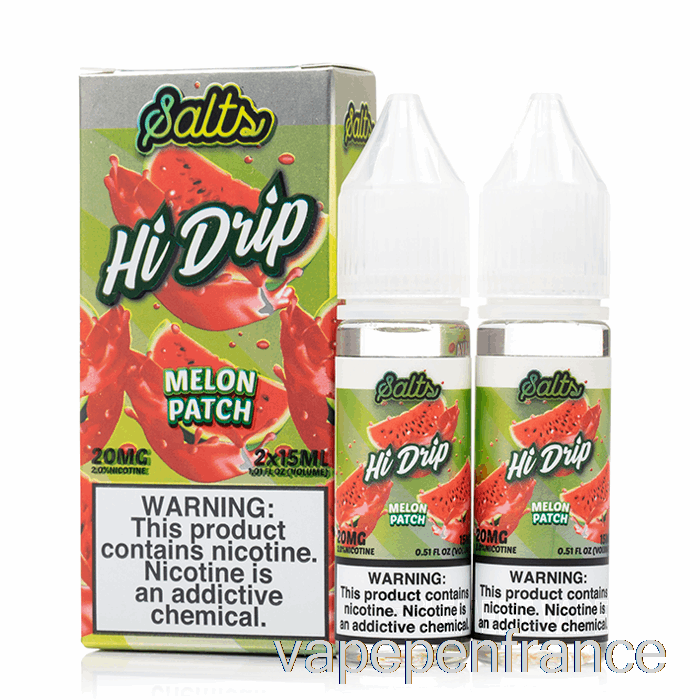 Patch Melon - Sels Haute Goutte - Stylo Vape 30 Ml 20 Mg